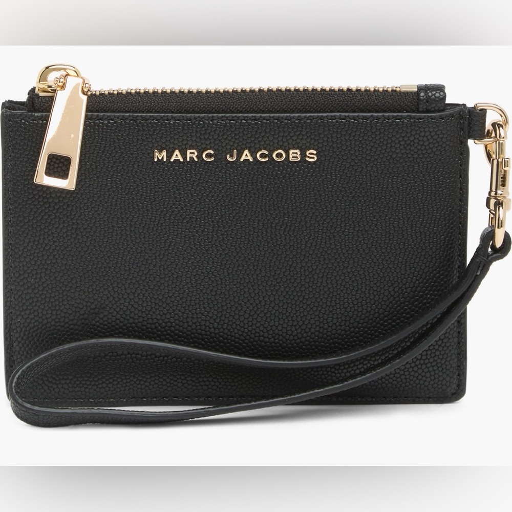 NWT Marc Jacobs Cardholder Wristlet Wallet in black